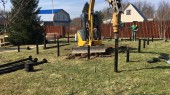 винтовой фундамент