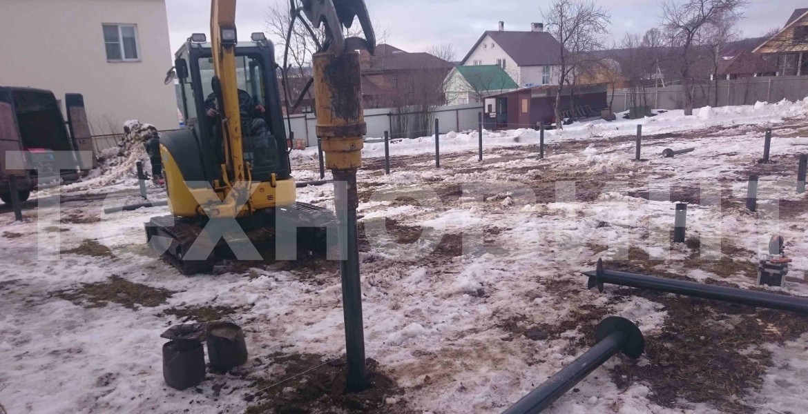 Винтовые сваи